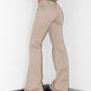 Vintage Beige Utility Y2k Bell Bottoms Low Rise Trousers - Size S