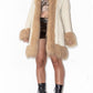 Bratz Y2k Beige Long Hair Afghan Coat