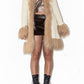 Bratz Y2k Beige Long Hair Afghan Coat