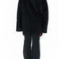 Vintage Paul & Shark Yachting Wool and Cashmere Black Coat