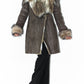 Y2k Fluffy Assymetrical Faux Fur Trim Coat