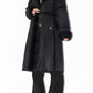 Lulu Castagnette Vintage Black Afghan Coat