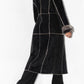 Vintage Long Faux Fur Black Penny Lane Coat