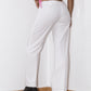 Vintage 2000s Clubbing flared Pants in White