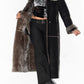 Vintage Long Faux Fur Black Penny Lane Coat