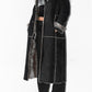 Vintage Long Faux Fur Black Penny Lane Coat