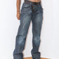 Vintage Y2k Baggy Style Straight Jeans