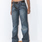 Vintage Y2k Baggy Style Straight Jeans