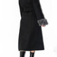 Vintage Black Faux Fur Afghan Overcoat