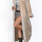 Y2k Vintage Long Afghan Fur Coat