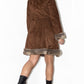 Vintage Brown Short Penny Lane Coat