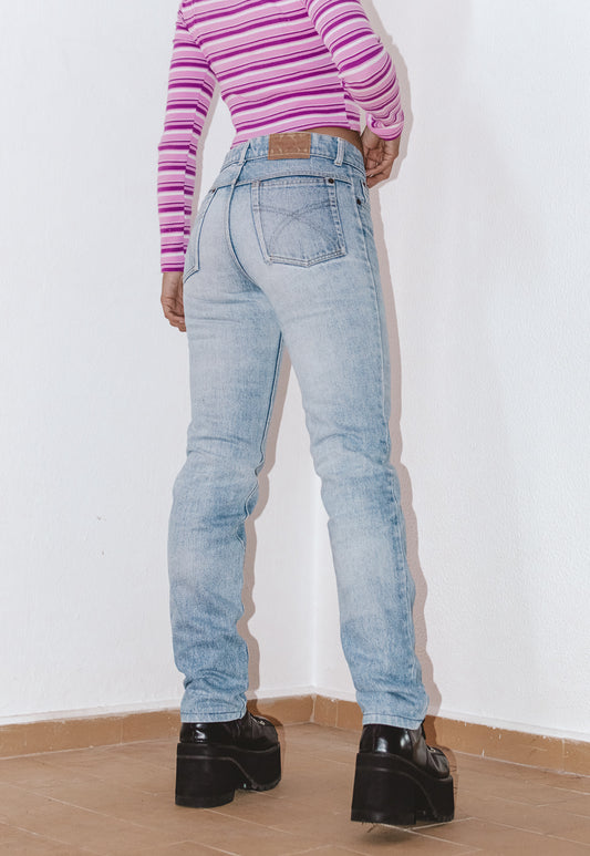 90s Vintage High Waist Mom Jeans