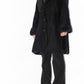 Vintage Black Faux Fur Trim Penny Lane Jacket