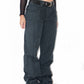 Vintage Navy blue Cargo Pants Wide Leg