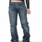 Levi's Grunge Mid Waist Straight Jeans