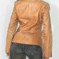 Vintage Y2k Cowboy Style Fringe Beige Faded Blazer Jacket  - Size M