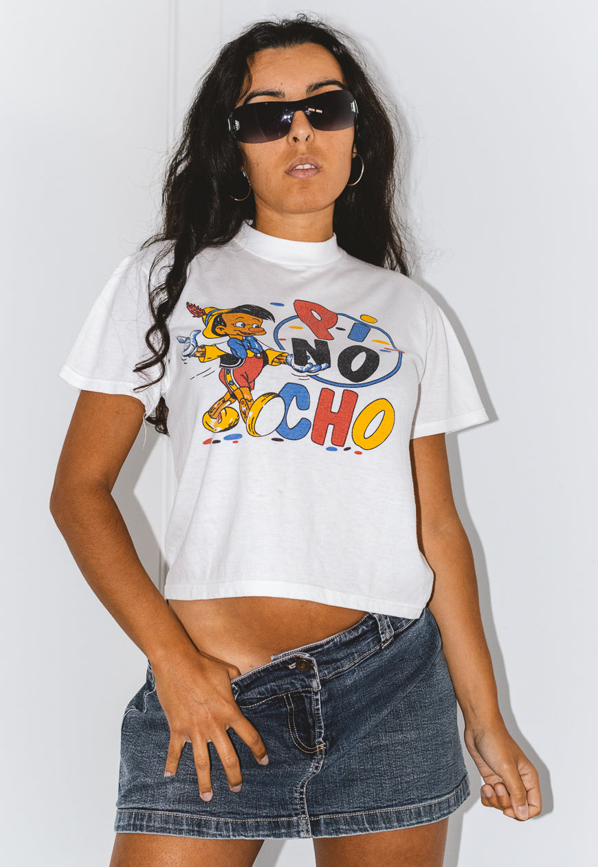 Vintage 90s Pinocchio Cartoon Printed Disney Graphic T-shirt