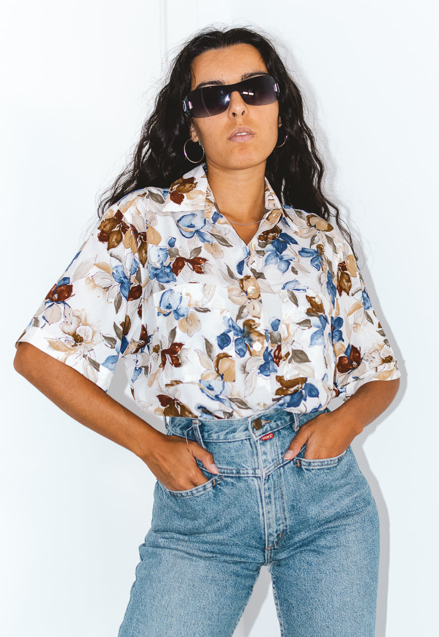 Floral 90's Vintage Shirt